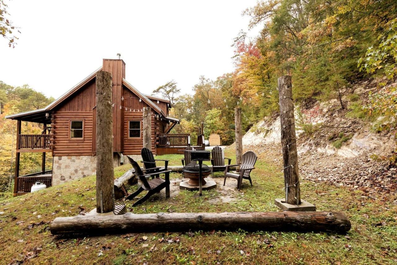 Smoky Mtn Hideaway - Cabin W/ Hot Tub & Pool Table Villa Sevierville Luaran gambar