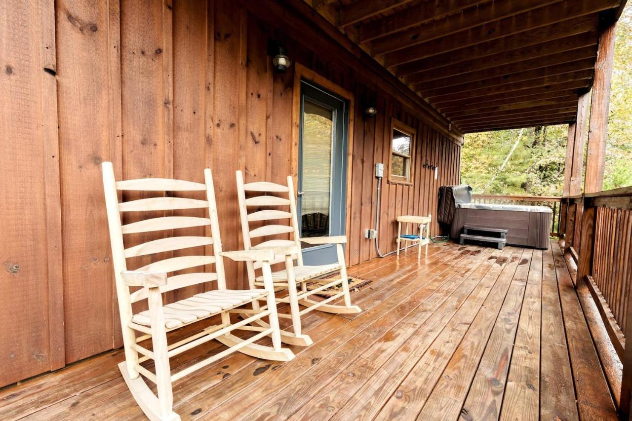 Smoky Mtn Hideaway - Cabin W/ Hot Tub & Pool Table Villa Sevierville Luaran gambar